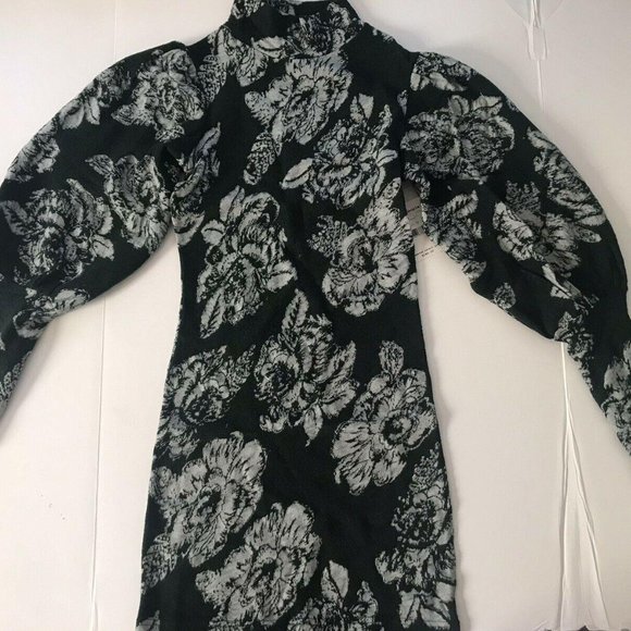 free people sweater dress Womens Green Flo… - Picture 4 of 12